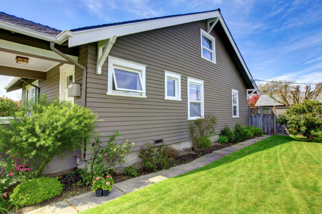 timber weatherboard home